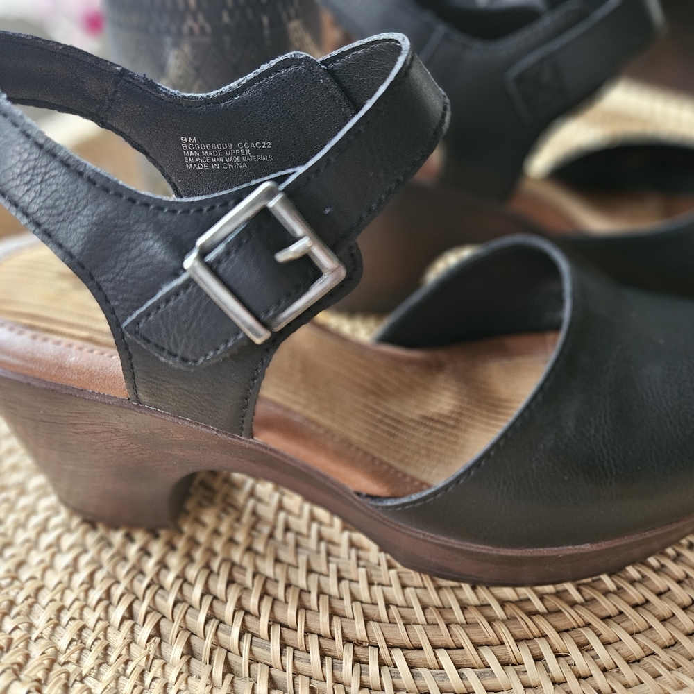 b.o.c. Women's, Natasha Clog Sz 9 Black